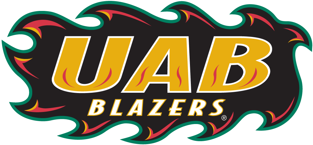 UAB Blazers 1996-Pres Wordmark Logo t shirts DIY iron ons v3